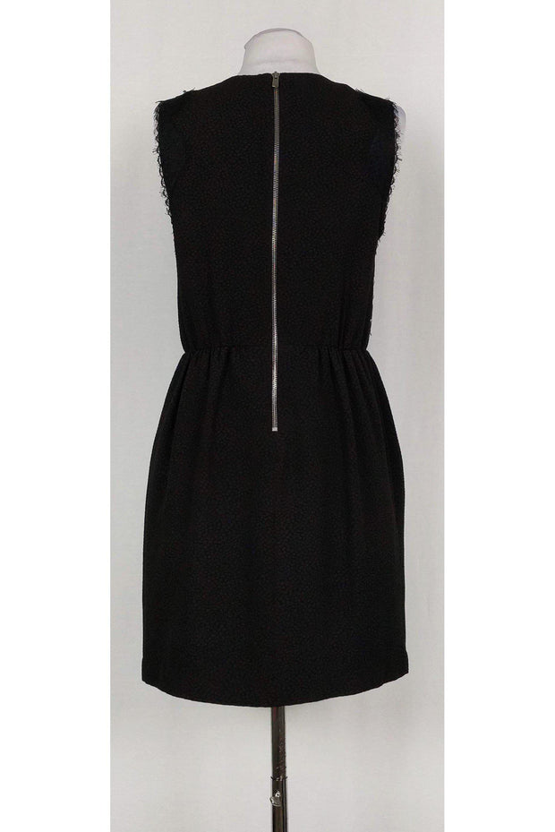 Current Boutique-Sandro - Black Lace & Stud Dress Sz M