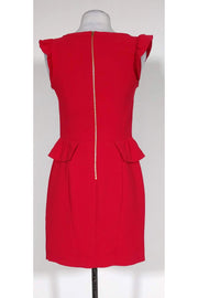 Current Boutique-Sandro - Hot Pink Cap Sleeve Dress Sz S