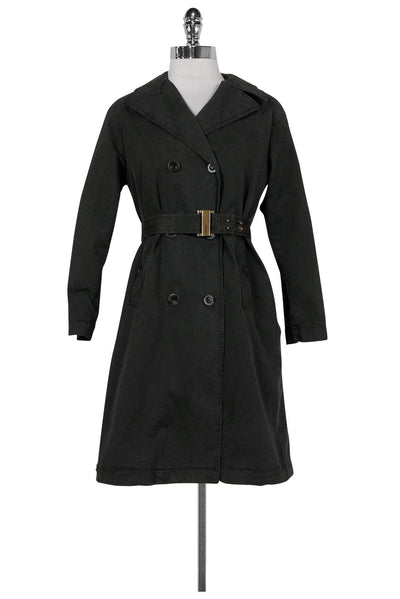 Current Boutique-See by Chloe - Charcoal Grey Cotton Coat Sz 2