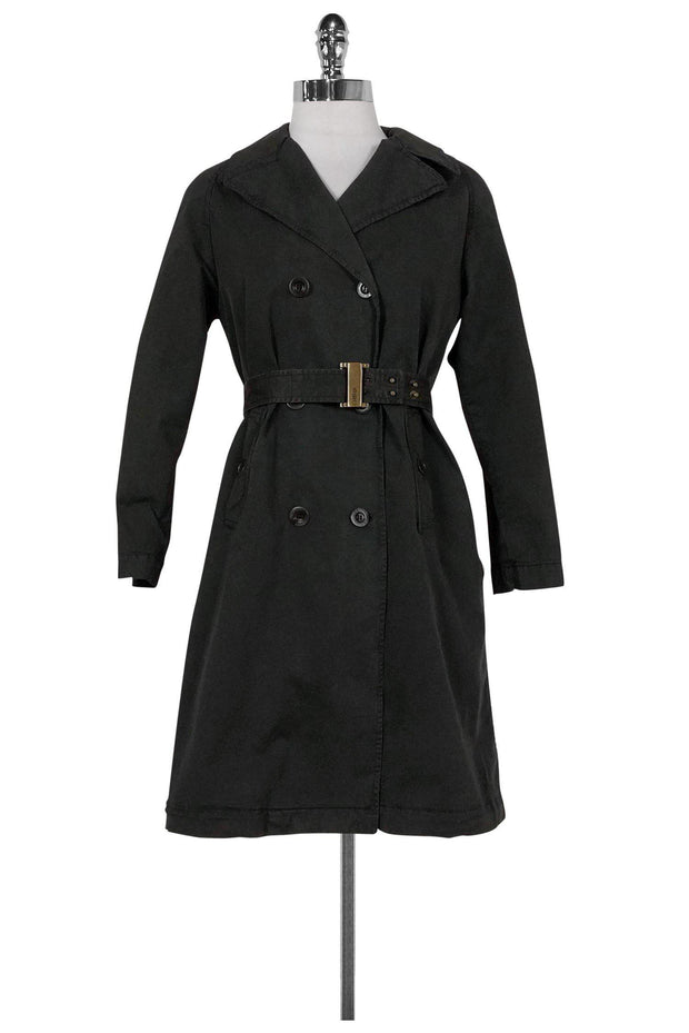 Current Boutique-See by Chloe - Charcoal Grey Cotton Coat Sz 2