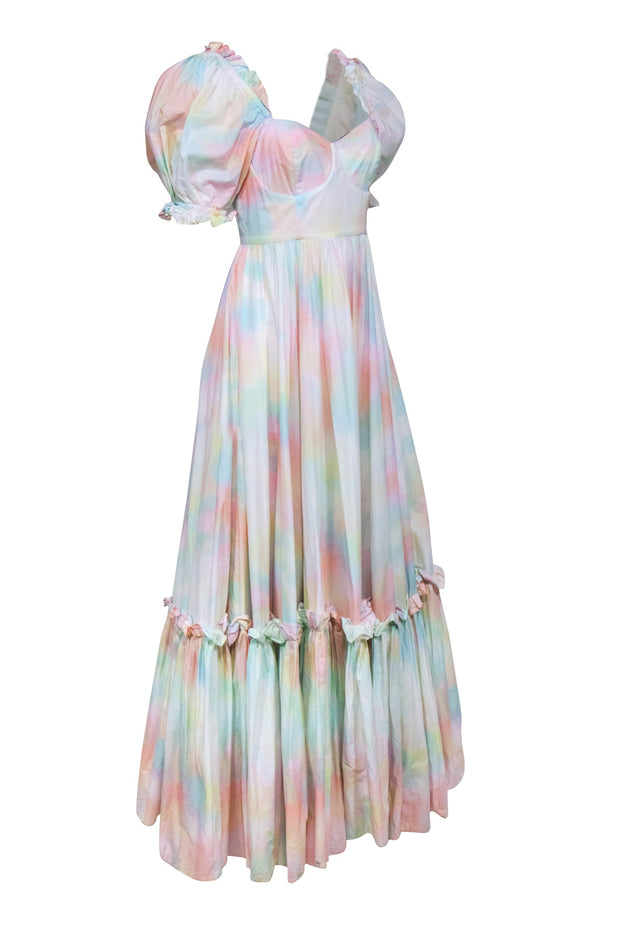 Current Boutique-Selkie - Multi-Color Pastel Tie Dye Sz M