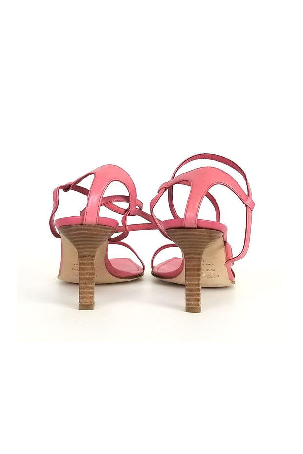 Current Boutique-Sergio Rossi - Pink Strappy Heels Sz 9.5
