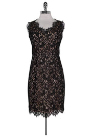 Current Boutique-Shoshanna - Black Lace Cocktail Dress Sz 0