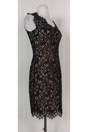 Current Boutique-Shoshanna - Black Lace Cocktail Dress Sz 0