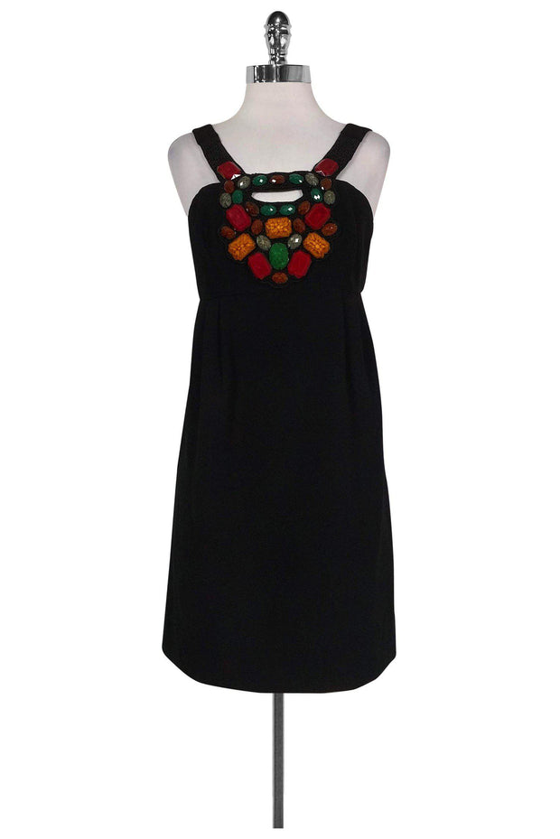 Current Boutique-Shoshanna - Beaded Cocktail Dress Sz 6