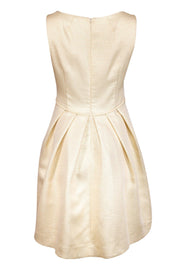 Current Boutique-Shoshanna - Cream Brocade Cocktail Dress Sz 6