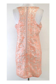 Current Boutique-Shoshanna - Coral & Peach Sequin Tank Dress Sz 8