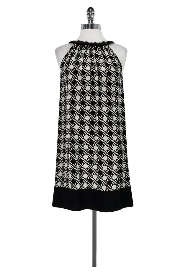 Current Boutique-Shoshanna - Black & White Print Dress Sz 0