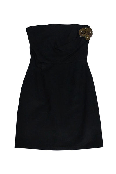 Current Boutique-Shoshanna - Black Strapless Dress Sz 4