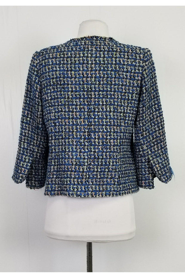 Current Boutique-Smythe - Blue Tweed Jacket Sz 8