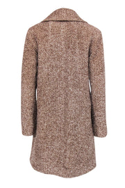 Current Boutique-Sofia Cashmere - Beige Wool & Alpaca Teddy Coat Sz 4
