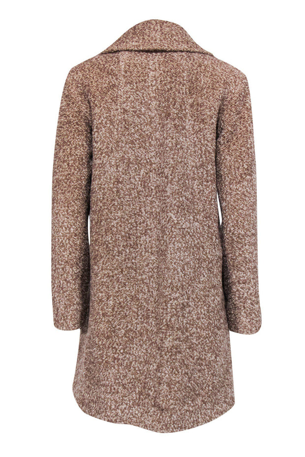 Current Boutique-Sofia Cashmere - Beige Wool & Alpaca Teddy Coat Sz 4