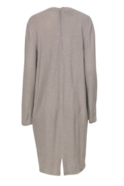 Current Boutique-Steve Fabrikant - Vintage Sage Green Long Sleeve Dress w/ Dress Buttons Sz 16
