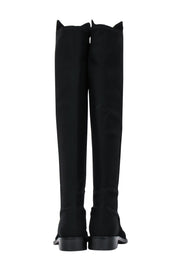 Current Boutique-Stuart Weitzman - Black Suede "5050" Tall Boot Sz 10.5