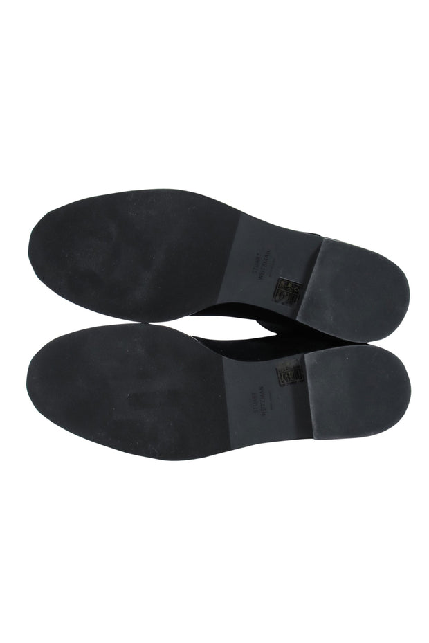 Current Boutique-Stuart Weitzman - Black Suede "5050" Tall Boot Sz 10.5