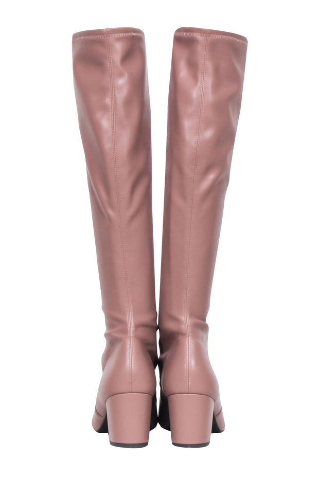 Current Boutique-Stuart Weitzman - Taupe "Frannie 60" Knee High Boots Sz 10.5