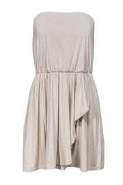 Current Boutique-Susana Monaco - Beige Strapless Mini Dress Sz S