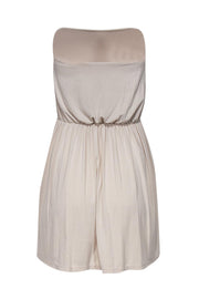 Current Boutique-Susana Monaco - Beige Strapless Mini Dress Sz S