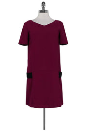 Current Boutique-The Kooples - Berry Pink Shift Dress Sz S