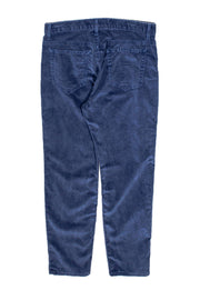Current Boutique-Theory - Dusty Blue Corduroy Pants Sz 12