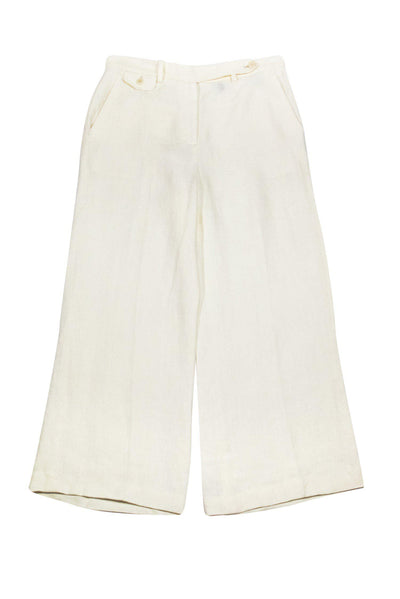 Current Boutique-Theory - White Wide Leg Pants Sz 2
