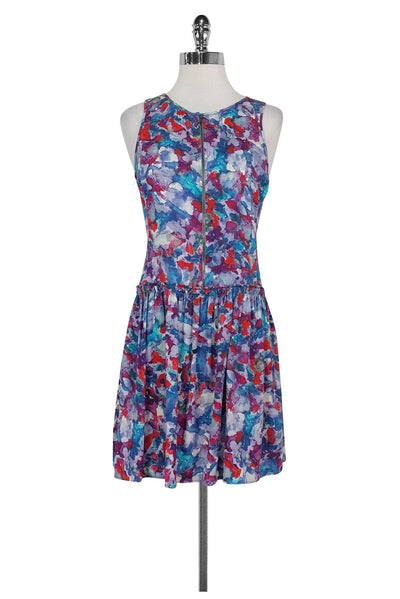 Current Boutique-Theory - Multicolor Drop Waist Dress Sz 4