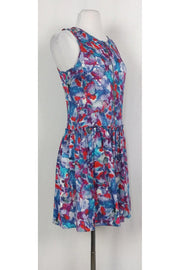 Current Boutique-Theory - Multicolor Drop Waist Dress Sz 4