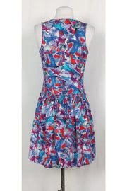 Current Boutique-Theory - Multicolor Drop Waist Dress Sz 4