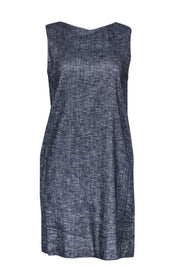 Current Boutique-Theory - Chambray Sleeveless Shift Dress Sz 6
