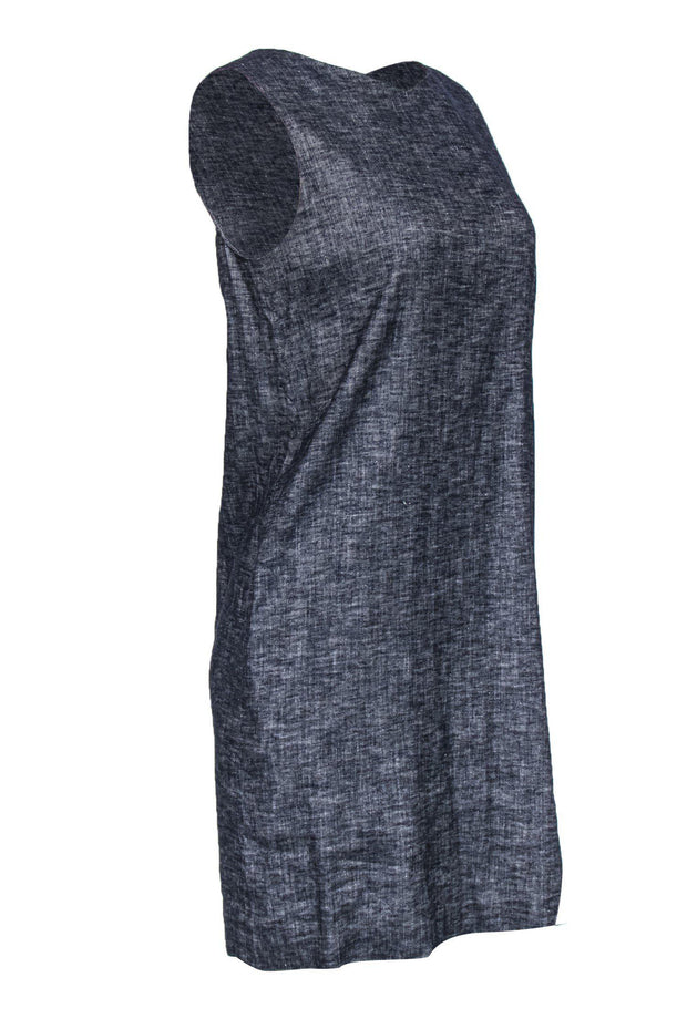 Current Boutique-Theory - Chambray Sleeveless Shift Dress Sz 6