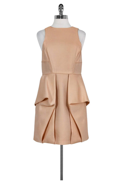 Current Boutique-Tibi - Blush Peplum Open Back Dress Sz 6