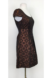 Current Boutique-Tibi - Bronze Printed Dress Sz 0