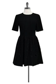 Current Boutique-Tibi - Black Backless Flared Dress Sz 6