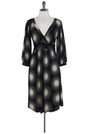 Current Boutique-Tibi - Black & White Medallion Print Dress Sz S