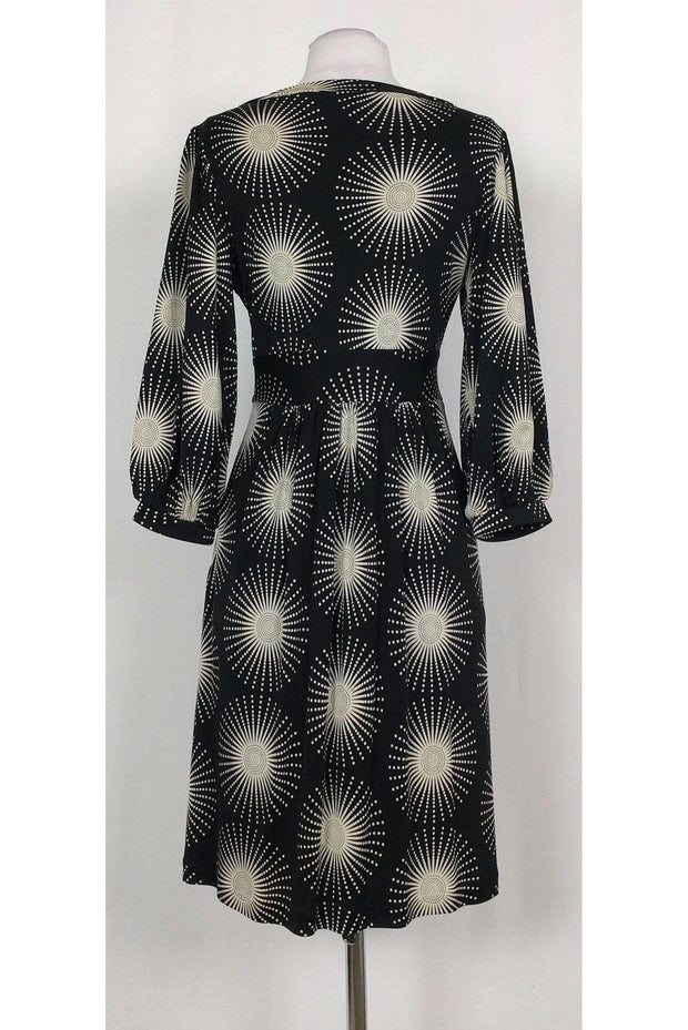 Current Boutique-Tibi - Black & White Medallion Print Dress Sz S