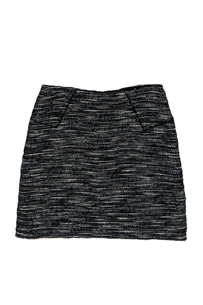 Current Boutique-Tibi - Black & White Marbled Tween Miniskirt Sz 0