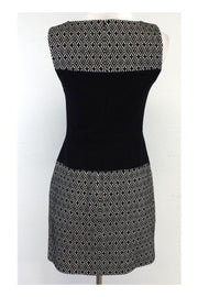 Current Boutique-Tibi - Black & White Diamond Pattern Sleeveless Dress Sz 2