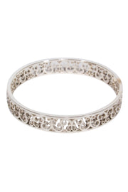 Current Boutique-Tiffany & Co Sterling Silver Laser Cut Bangle Bracelet