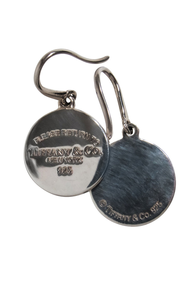 Current Boutique-Tiffany & Co. - Sterling Silver Return to Tiffany Dangle Earrings
