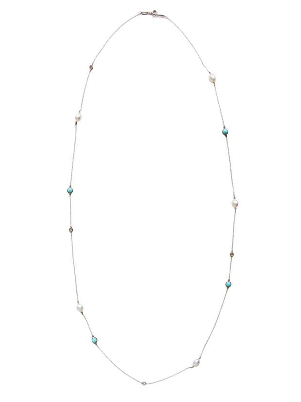 Current Boutique-Tiffany & Co - Sterling Silver Elsa Peretti Color by the Yard Sprinkle Necklace