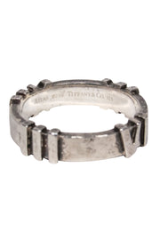 Current Boutique-Tiffany & Co - Sterling Silver Roman Numeral Ring Sz 6.5