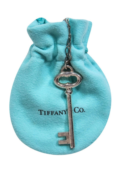 Current Boutique-Tiffany & Co - Sterling Silver Key Necklace