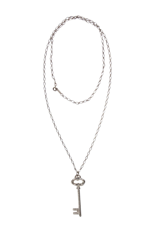 Current Boutique-Tiffany & Co - Sterling Silver Key Necklace