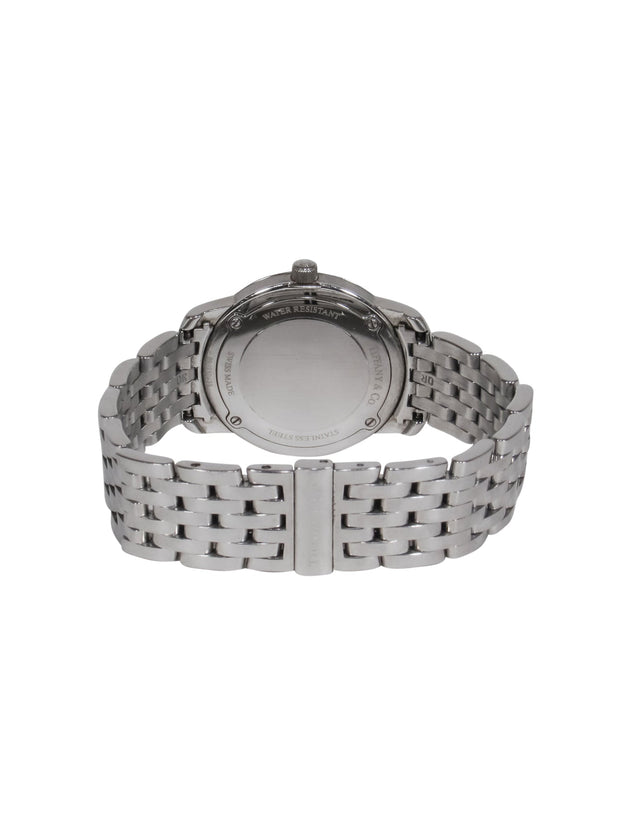 Current Boutique-Tiffany & Co - Silver Stainless Steel Swiss Made Mark Resonator Watch