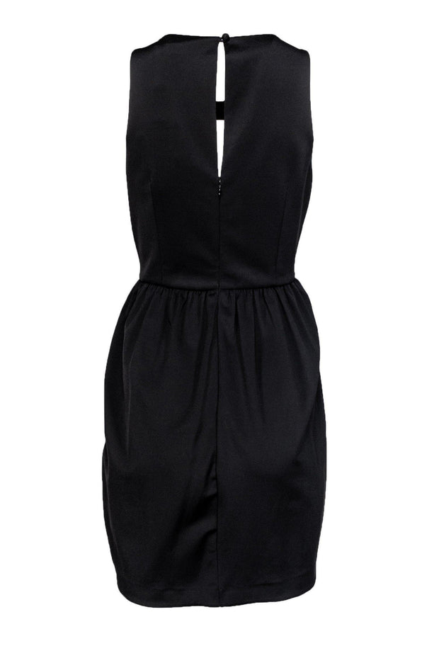 Current Boutique-Trina Turk - Black Dress w/ Chevron Beading Sz 4