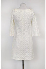 Current Boutique-Trina Turk - White Lace Dress Sz 0