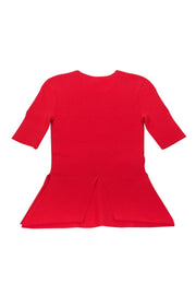 Current Boutique-TY-LR - Rust Orange Odessa Knit Top Sz XS