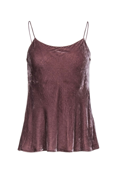 Current Boutique-Vince - Dust Pink Velour Tank Sz XS