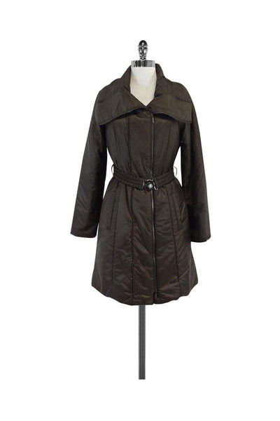 Current Boutique-Vince - Brown Belted Coat Sz S