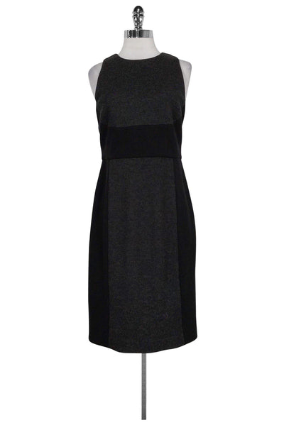 Current Boutique-Vince - Grey & Black Wool Dress Sz 8